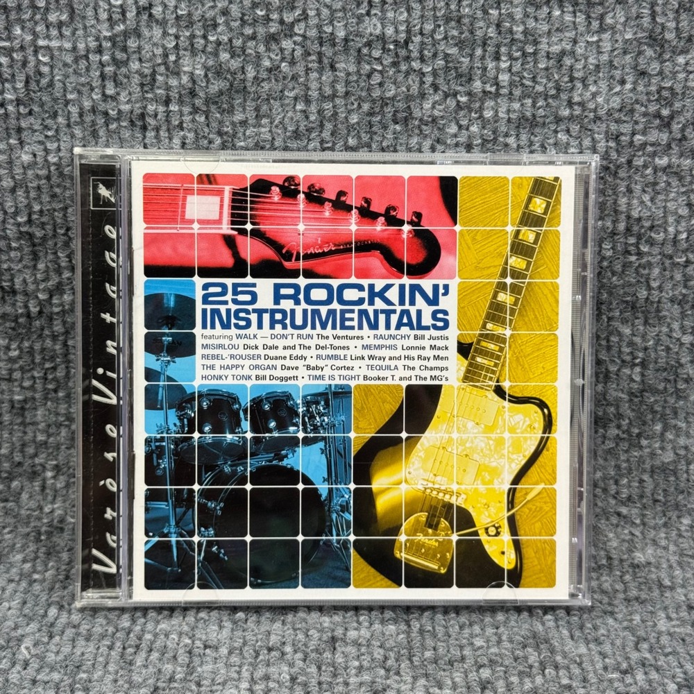 25 Rockin' Instrumentals CD Varese Vintage Dick Dale Ventures Link Wray 2003